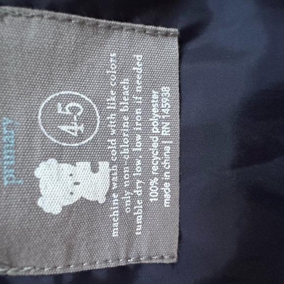 Primary puffer coat 4-5T - Picture 1 of 2